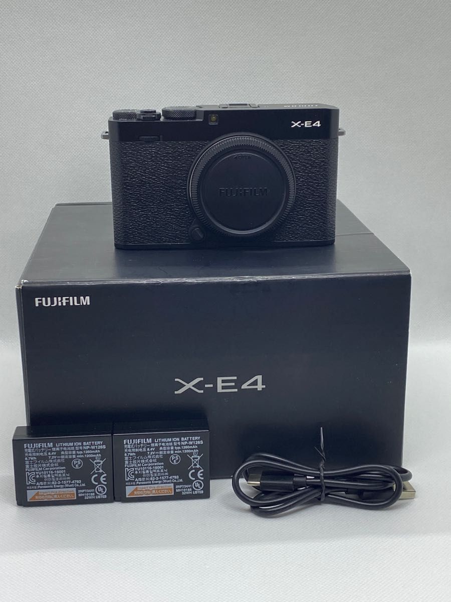 おまけ多数 FUJIFILM X-E4 カメラボディ ブラック|Yahoo!フリマ おまけ多数 FUJIFILM X-E4 カメラボディ ブラック|Yahoo!フリマ