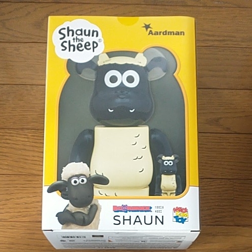 BE@RBRICK Shaun 100％ & 400％ SHAUN THE SHEEP ベアブリック ひつじのショーン MEDICOM TOY