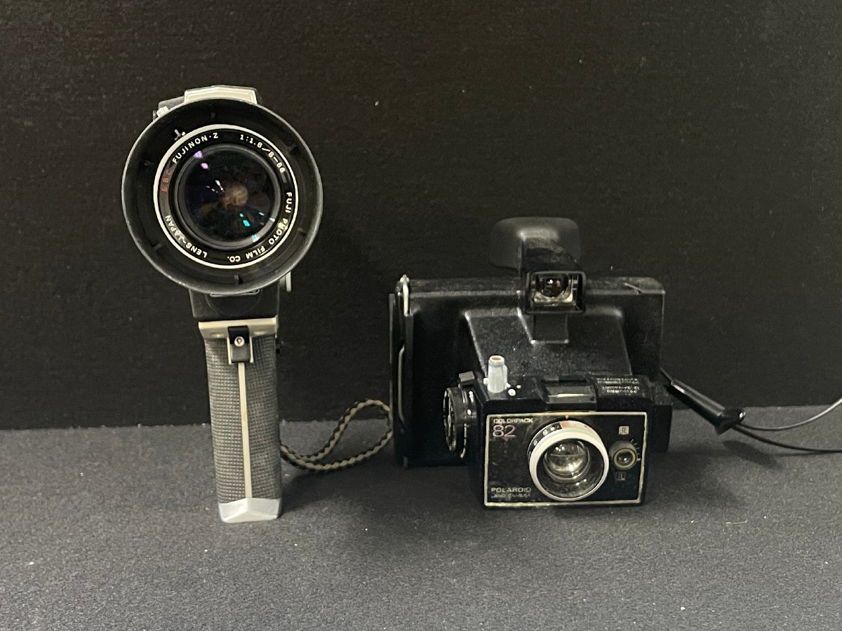KF0508-18I ゆうパック着払い ジャンク ビデオカメラ/ポラロイドカメラ