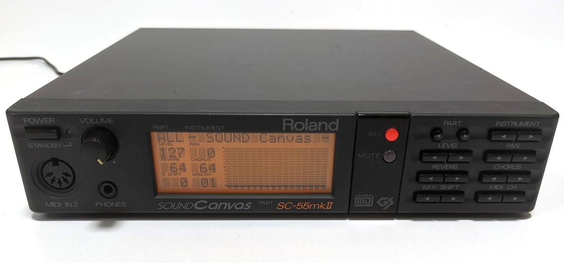 Roland ローランド SC-55 mkⅡ 音源モジュール SOUND Canvas サウンド