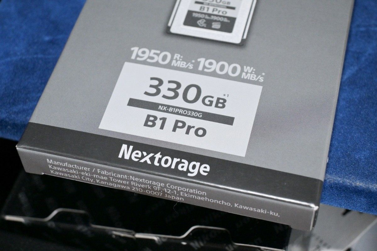 【最安値】Nextrage ネクストレージ 330GB CFexpress Type-B NX-B1PRO VPG400 国内