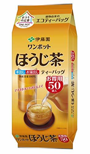 . wistaria . one pot hojicha eko tea bag 3.5g×50 sack ×4 piece 