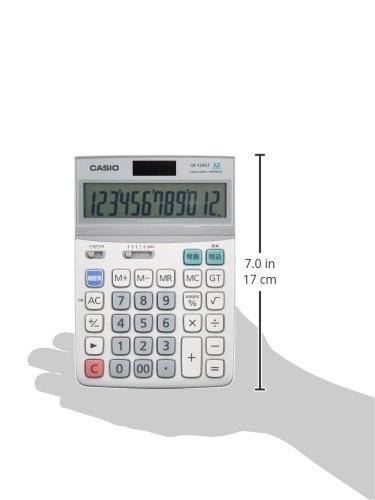 カシオ グリーン購入法適合電卓 12桁 デスクタイプ DF-120GT-N_画像8