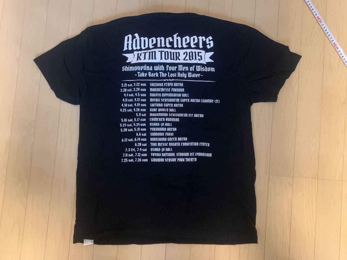 [ Ketsumeishi ] Live goods Ad bench a-z Tour T-shirt XL