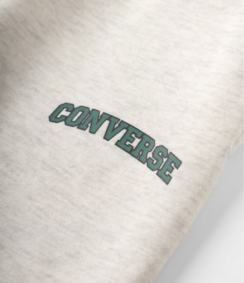 CONVERSE コンバースヘビーウエイト ワンポイント スウェットハーフパンツ ショートパンツ スウェットショートパンツ