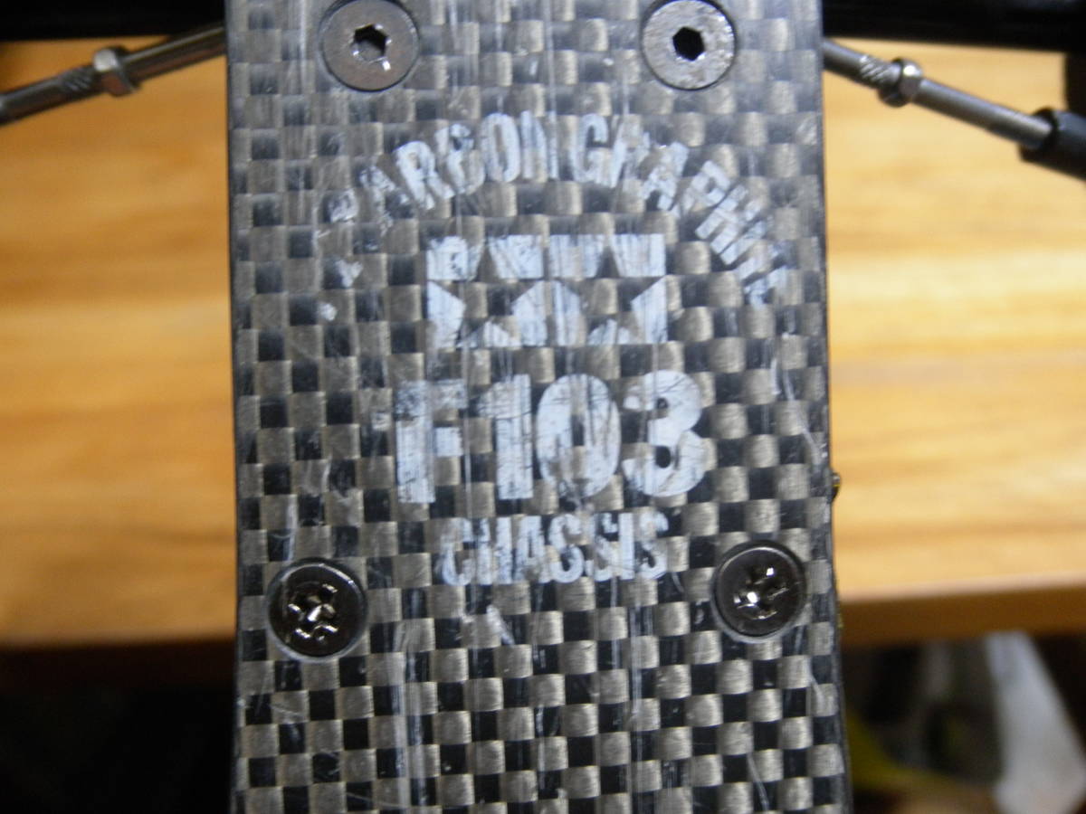 ☆タミヤ 1/10 F103 カーボンシャーシ♪フェラーリ F60(F104 ☆タミヤ 1/10 F103 カーボンシャーシ♪フェラーリ F60(F104