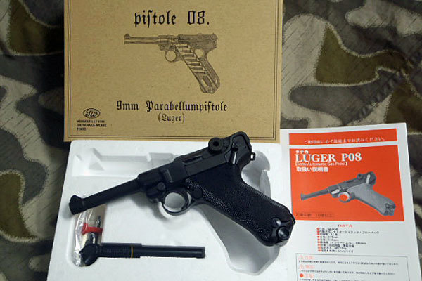 タナカワークス ルガー P-08 4inch Mauser "8/42"Code, "K"Date 1934 versionの画像1