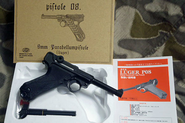 タナカワークス ルガー P-08 4inch Mauser "8/42"Code, "K"Date 1934 versionの画像2