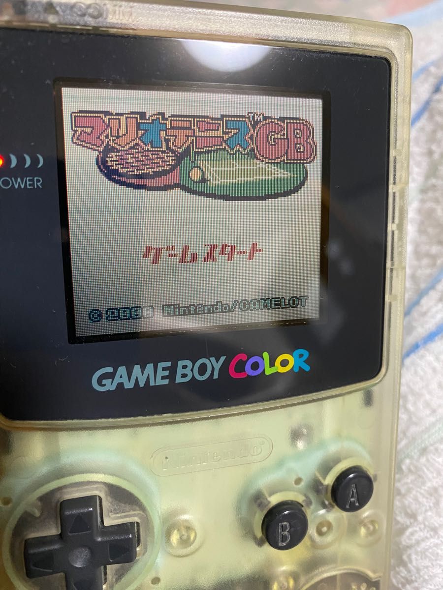 GBC マリオテニスGB ゲームボーイカラー