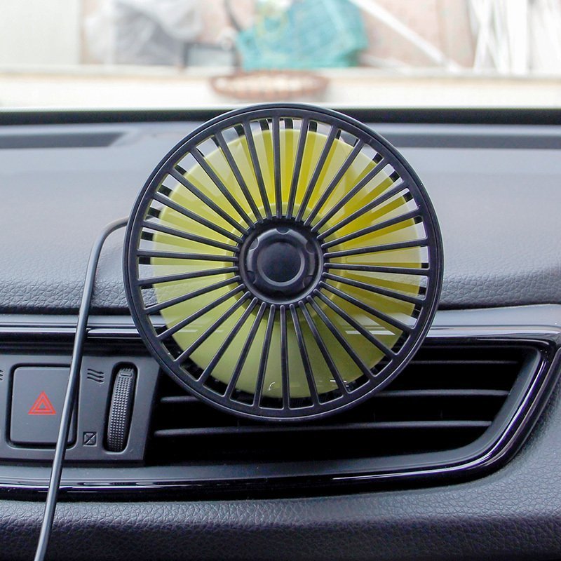 車用扇風機 車内扇風機 ファン カー用品 風量調整可能 吸盤 静音 循環 USB電源 送風 小型 普通車 軽自動車 車内_画像8