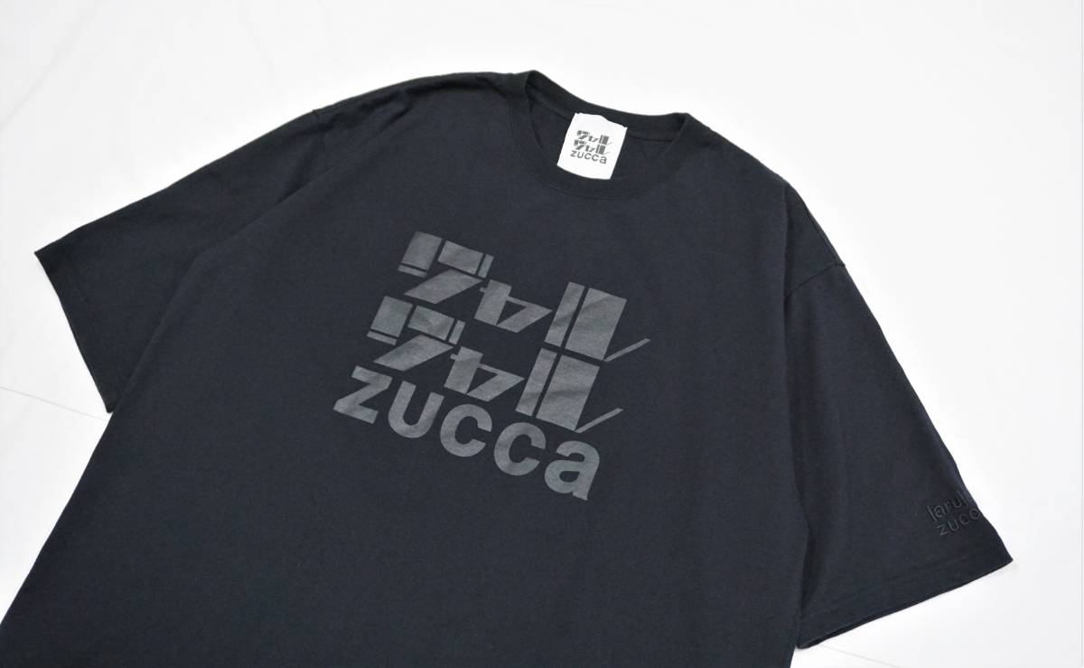 ジャルジャル x ZUCCa コラボTシャツ L 日本製_画像2