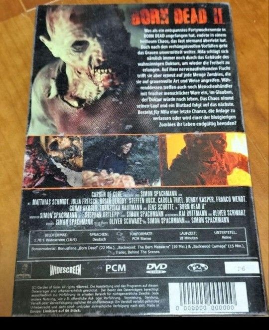 Born Dead Ⅱ 輸入盤 DVD グロ ゴア