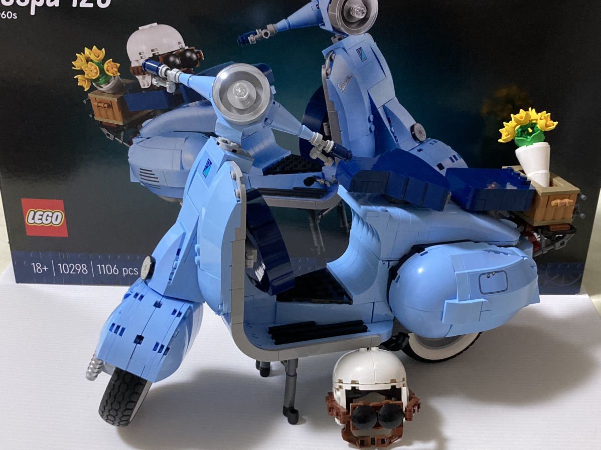 即決】レゴブロック Vespa 125 バイク 10298 LEGO-
