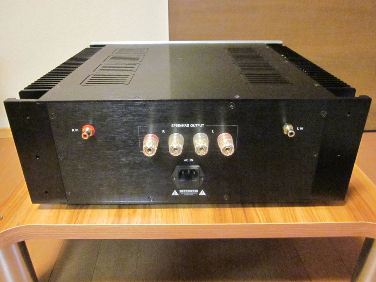純A級パワーアンプ 50w×2 / 8Ω 中華系ガレージメーカー製 動作品 純A級パワーアンプ 50w×2 / 8Ω 中華系ガレージメーカー製 動作品