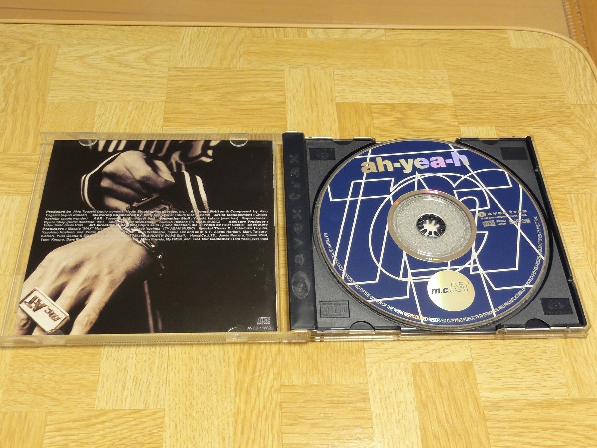 ★mcAT/ah-yea-h ｍ．ｃ．Ａ・Ｔ 帯付き CD盤面きれい 送料185円 まとめ可 _画像2