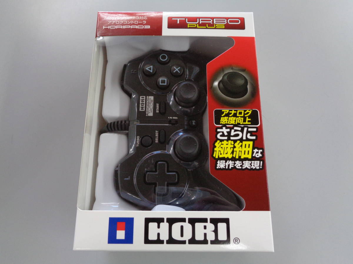 即日発送】 HORI ホリパッド3 ターボプラス ブラック HP3-171 新品・未