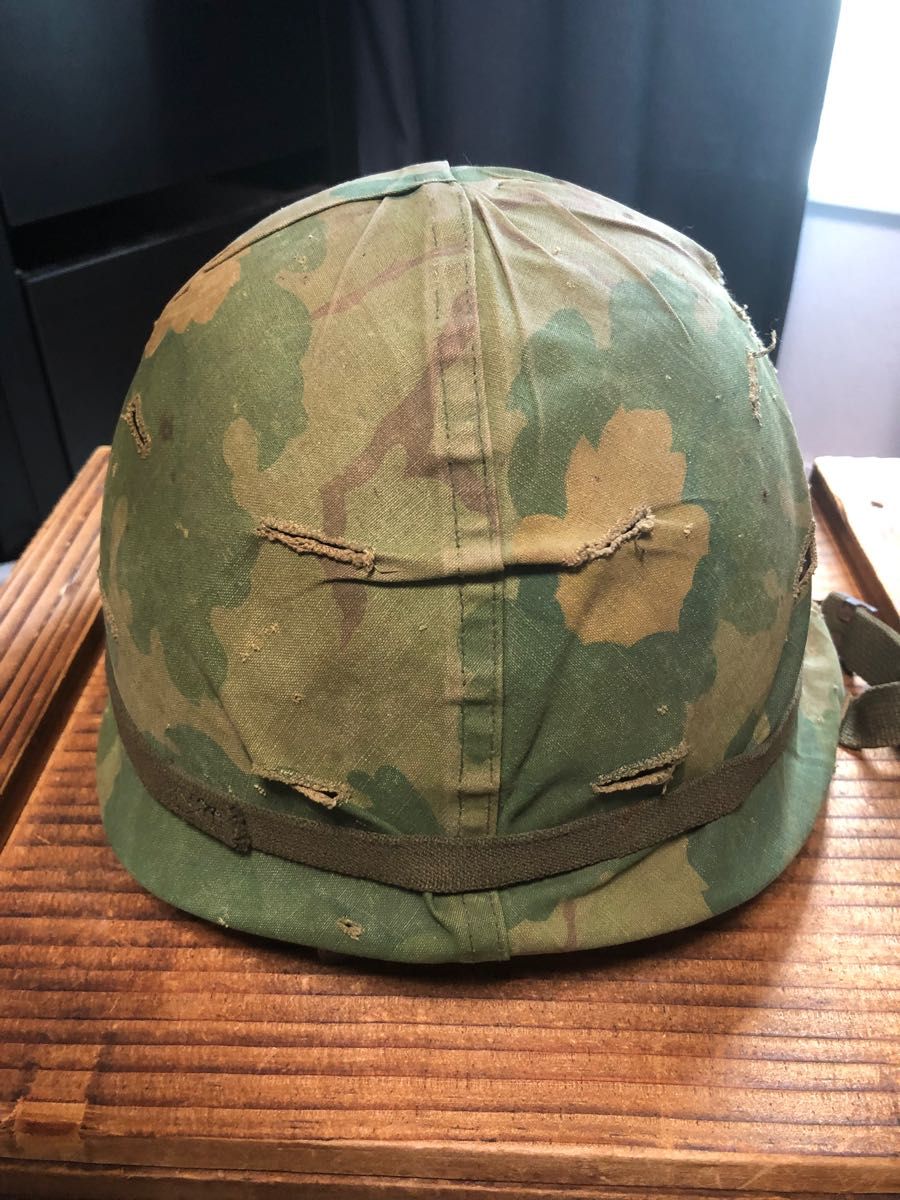 ベトナム戦争 M1 M2米軍ヘルメット 実物|Yahoo!フリマ(旧 ベトナム戦争 M1 M2米軍ヘルメット 実物|Yahoo!フリマ(旧