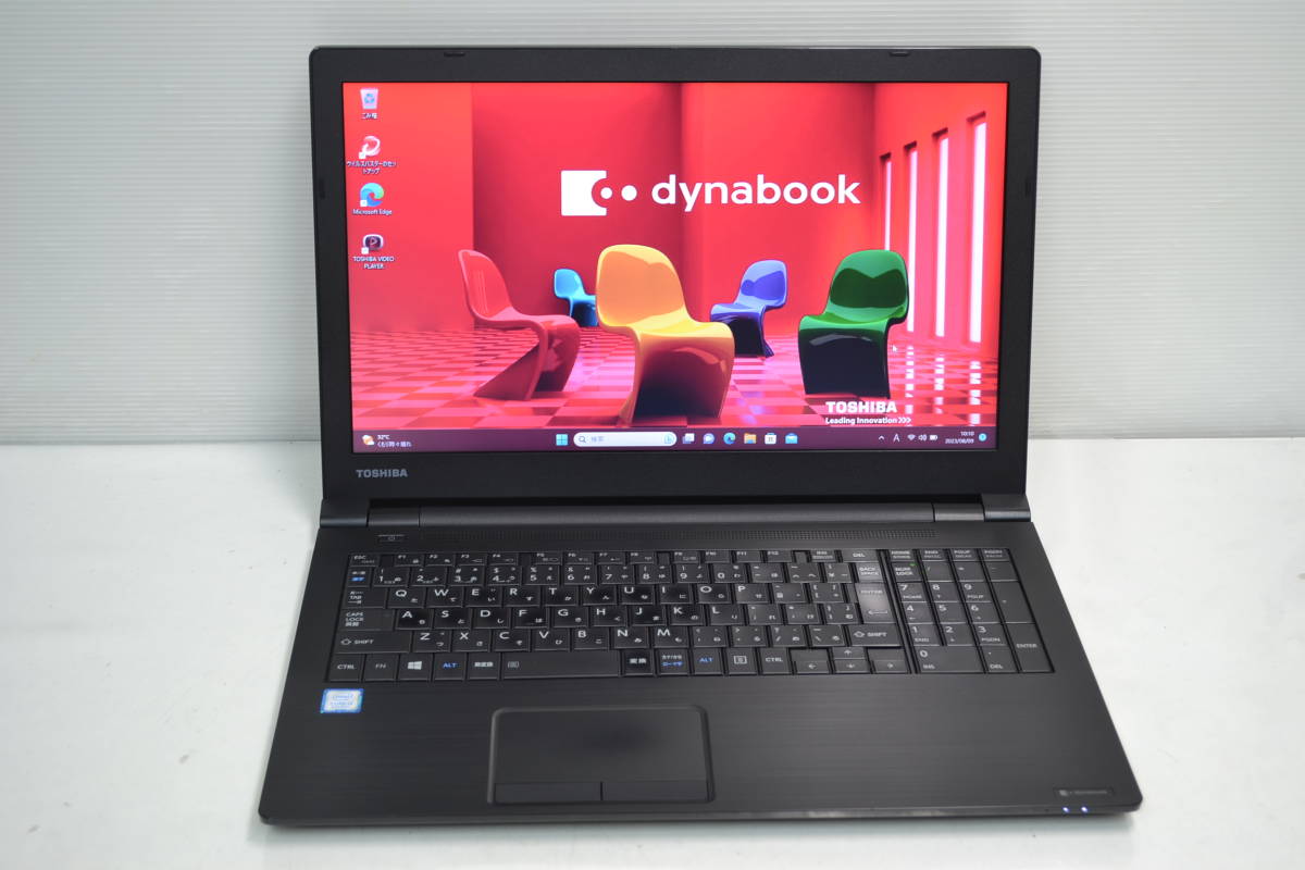 東芝dynabook B65/J Core i3-8130u メモリー8G HDD500G DVD-ROM Wifi