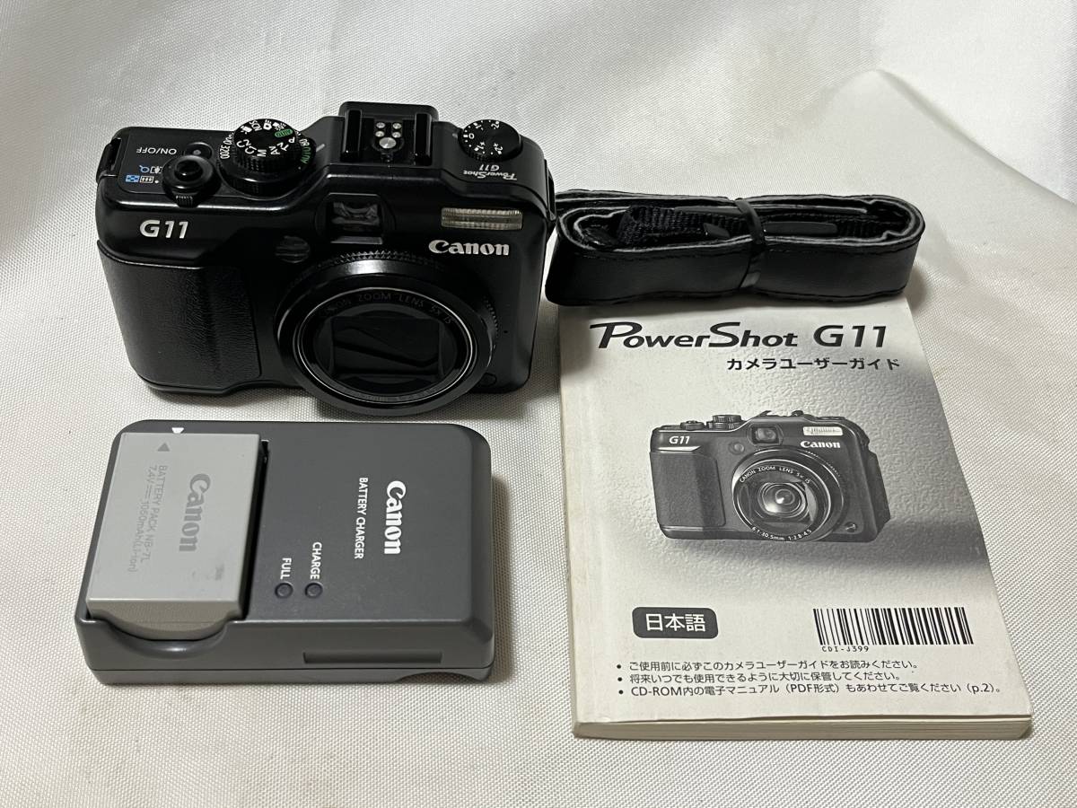 選ぶなら ☆実用品☆キャノン CANON POWERSHOT G11 ☆付属品付き