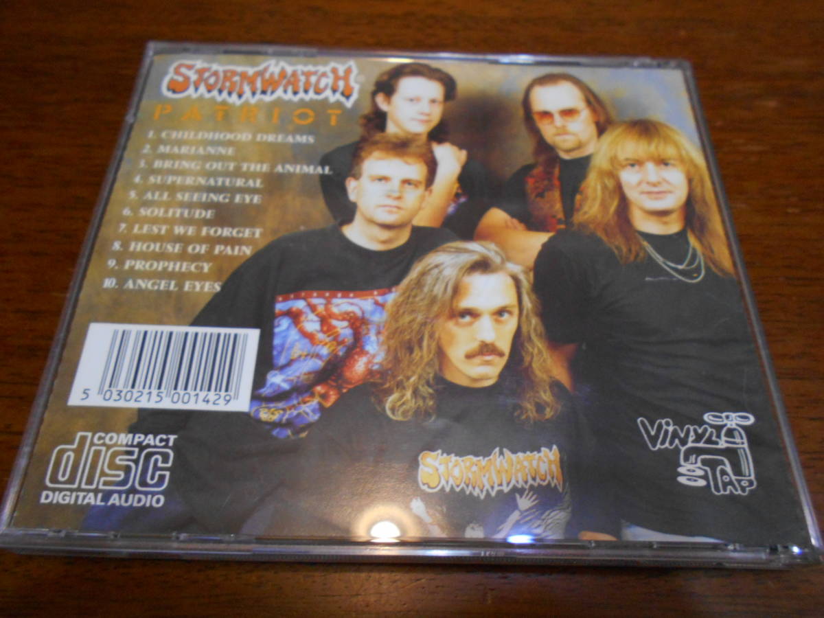 STORMWATCH / PATRIOT 95年 NWOBHM_画像2