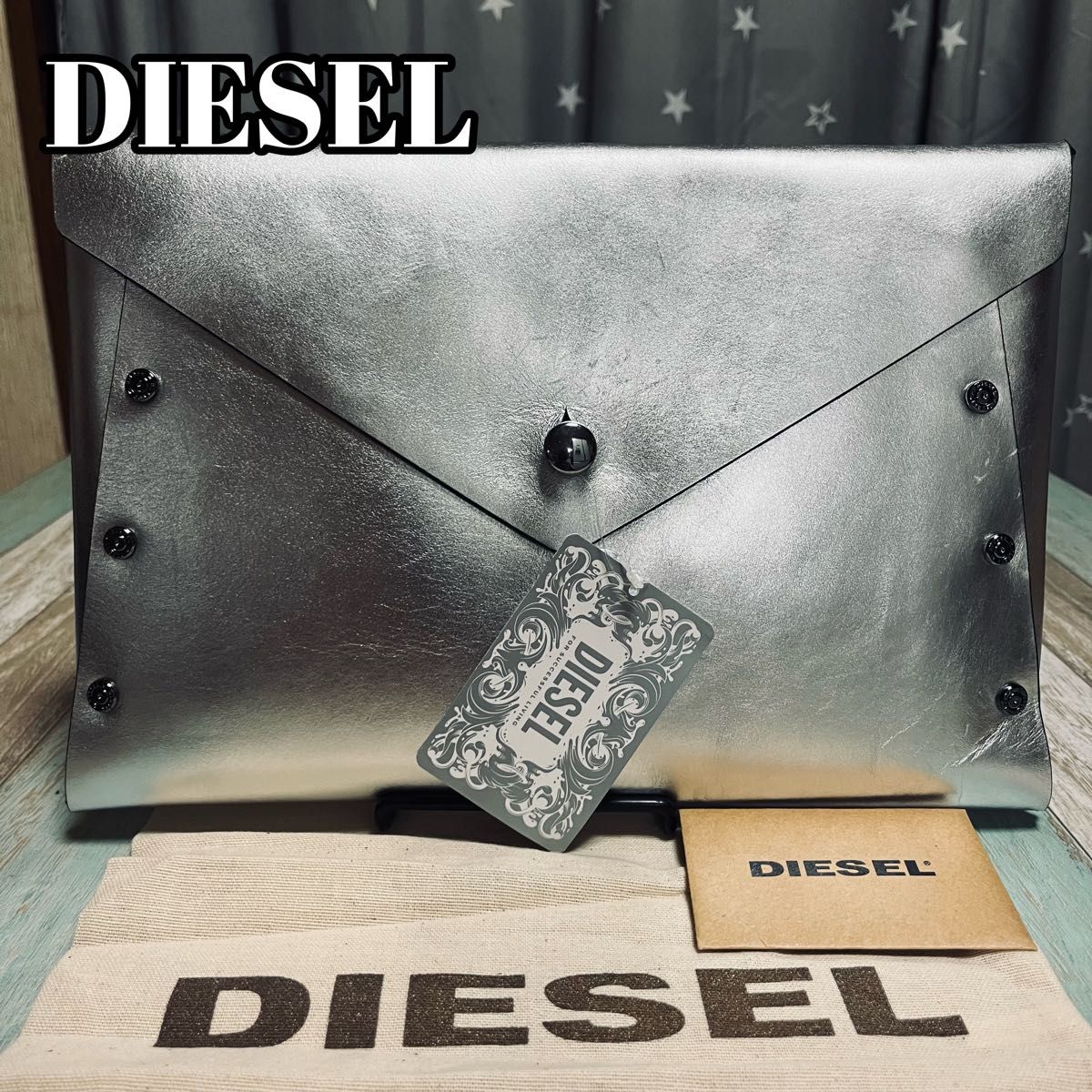 （新品未使用）DIESEL（ディーゼル）クラッチバッグ