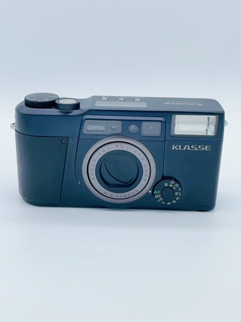 N31122 ★ FUJIFILM KLASSE ブラック コンパクトフィルムカメラ FUJINON LENS 1:2.6 f=38mm フジフィルム クラッセ