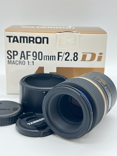 選ぶなら 90mm AF SP S2021【未使用級】TAMRON F/52.8 キャップ フード