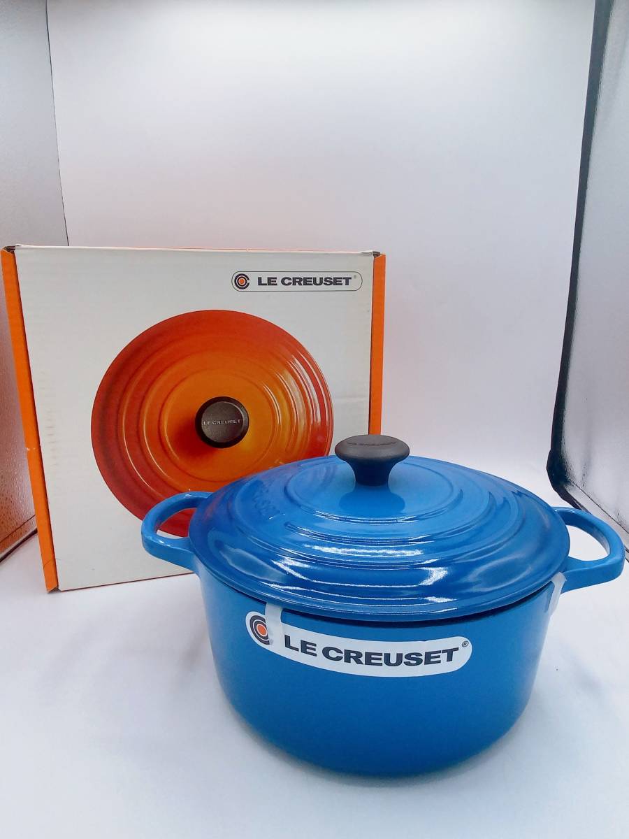 N31191 未使用LE CREUSET ル・クルーゼココットロンド22cm 両手鍋