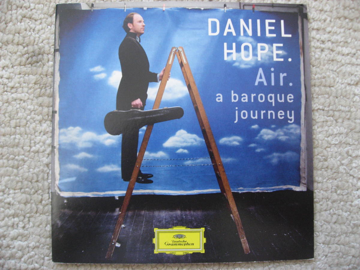 【即決・DG CD中古美品】ダニエル・ホープ（ヴァイオリン）、DANIEL HOPE. Air. a baroque journey 全１９曲_画像3