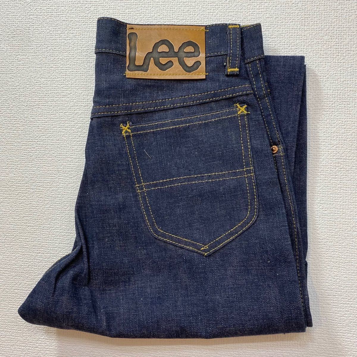 K108 希少 デッドストック アメリカ 製 Lee サイドタグ 111-B-Y デニム パンツ ビンテージ キッズ 6 vintage USA リー ded stock