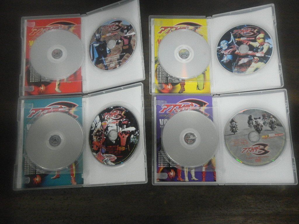 アクマイザー3　DVD全4巻セット　初回版　特撮_画像6