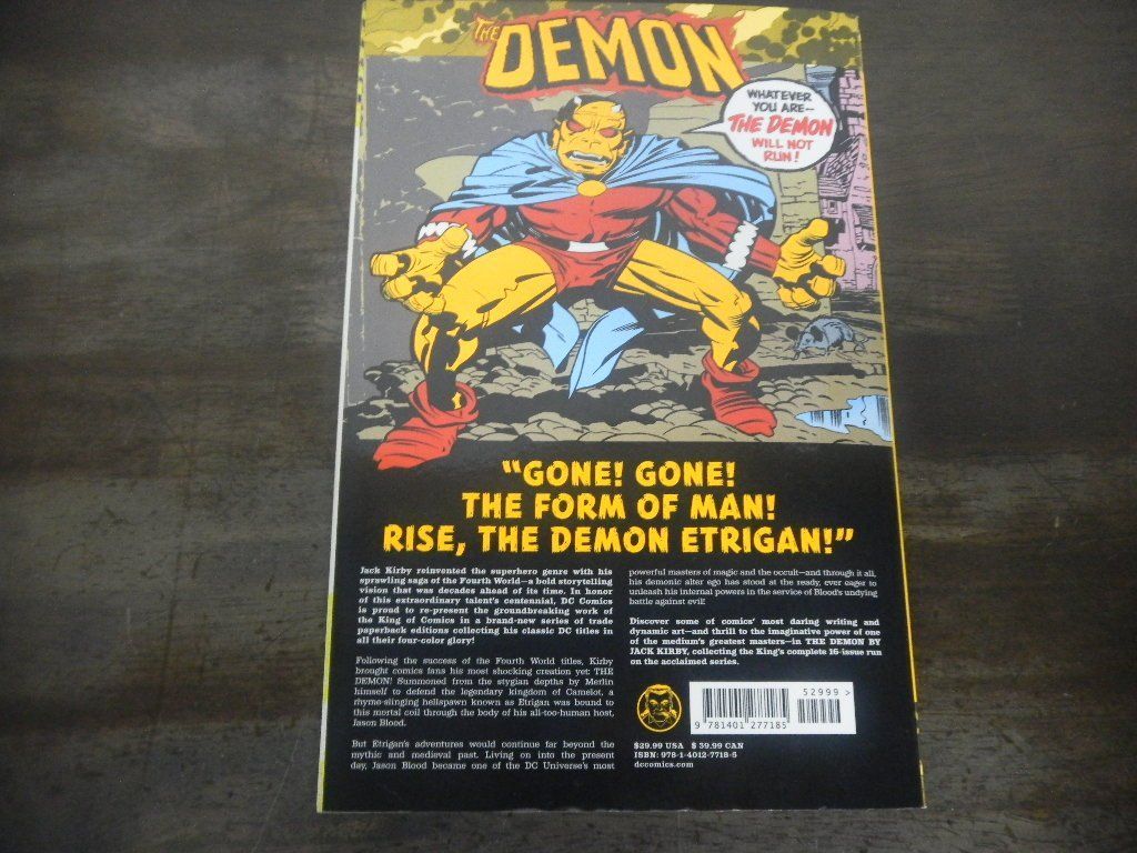 THE DEMON JACK KIRBY コミック 洋書の画像4