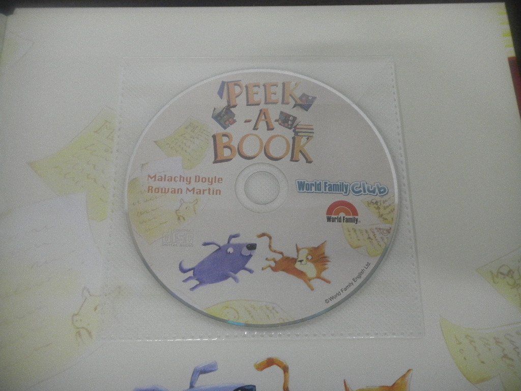 PEEK-A-BOOK　Malachy Doyle　マラキー・ドイル　洋書絵本　英語　CD付き_画像5