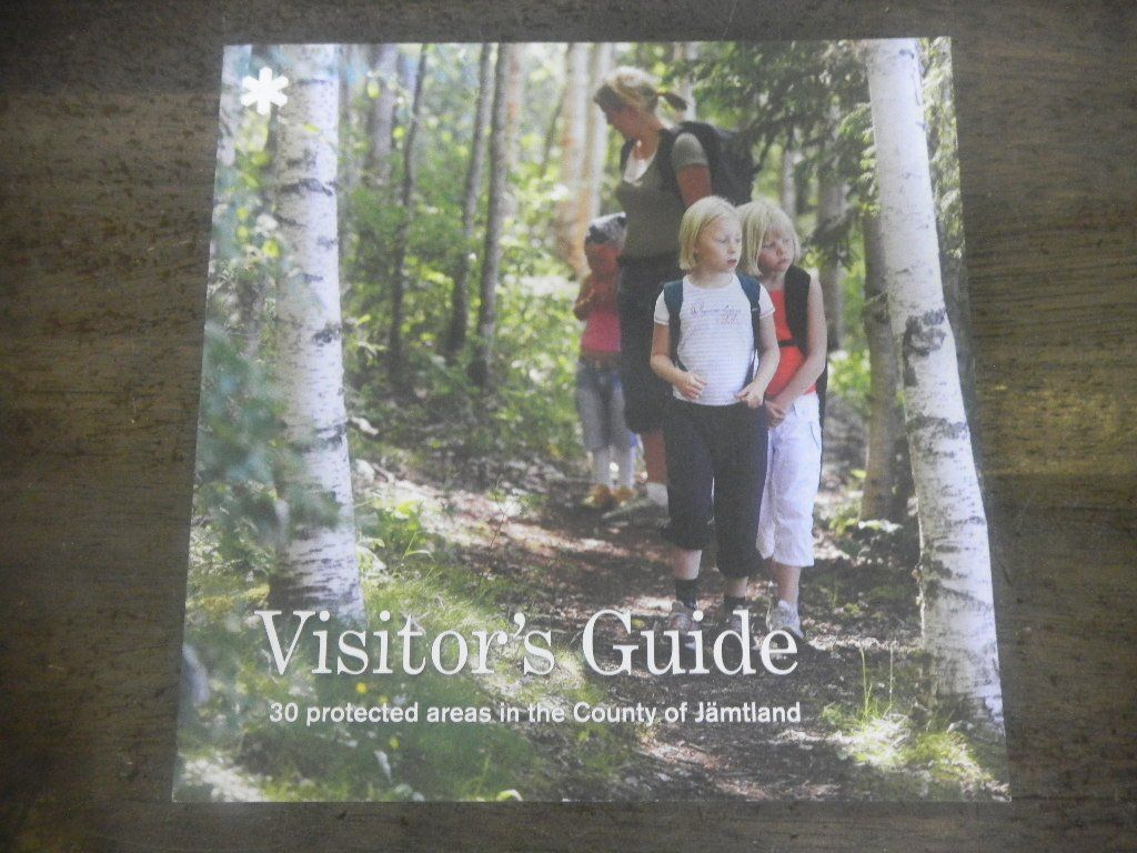 Visitor’s Guide 30 protected areas in the County of J?mtland　イェムトランド　スウェーデン　本文英語_画像1