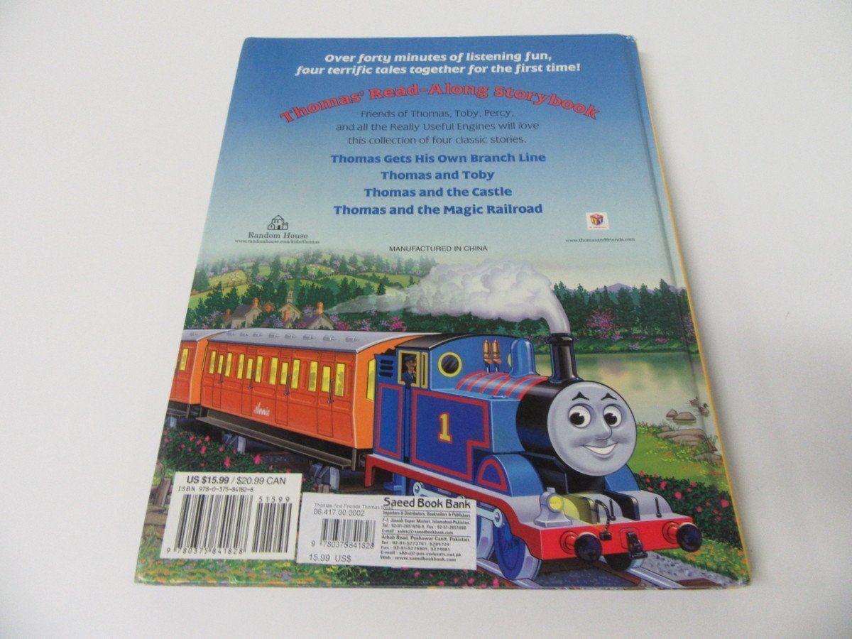 Thomas & Friends Thomas’ Read Along Storybook きかんしゃトーマス CD付き_画像3