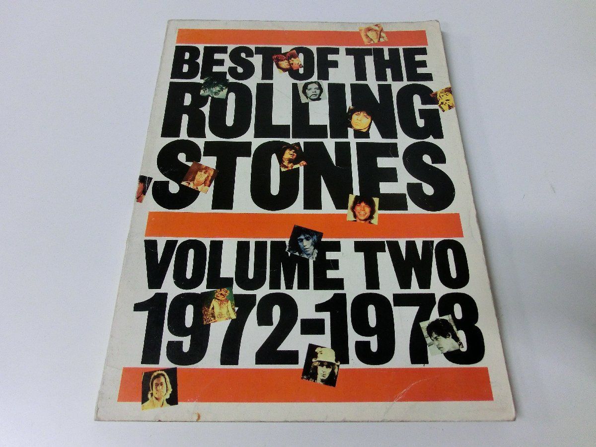 BEST OF THE ROLLING STONES Vol.2 1972-1978 楽譜 ローリングストーンズ 英語版