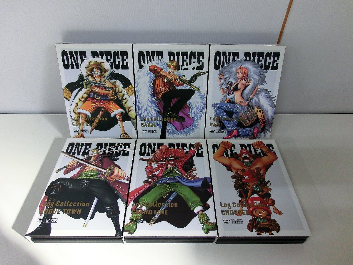 ワンピース ONE PIECE Log Collection DVD 不揃い54本セット Vol.1〜31・33〜44・48〜58_画像1