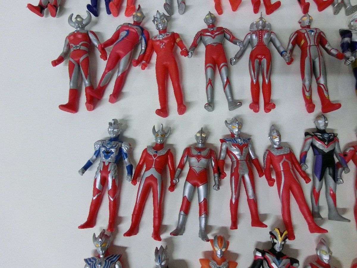 福袋 大丸 ウルトラマン ソフビ人形 43体セット 当時もの ※塗装剥がれあり ウルトラマン