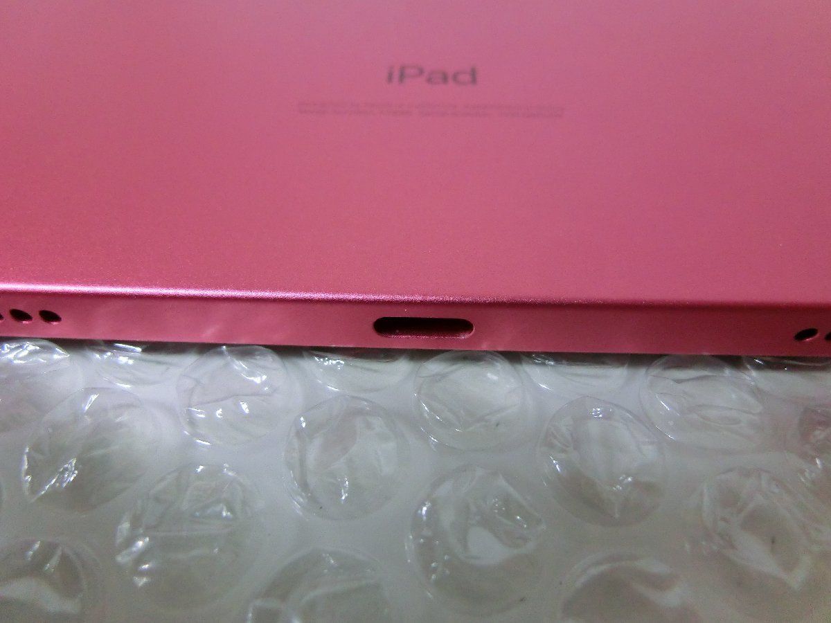 iPad 256GB MPQC3J/A Wi-Fiモデル ピンク ※本体のみ・裏面若干のヨゴレあり_画像7