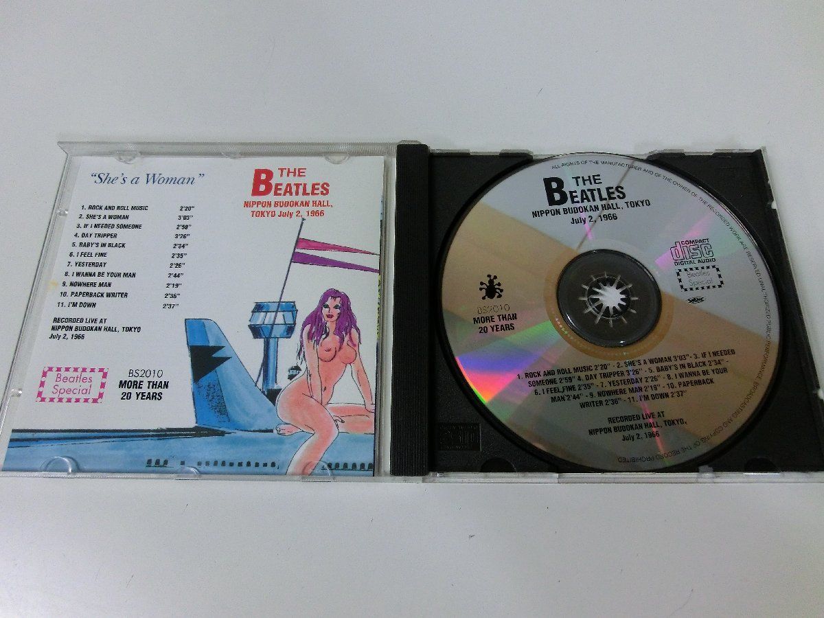 THE BEATLES NIPPON BUDOKAN HALL TOKYO CD 輸入盤 ザ・ビートルズ_画像3