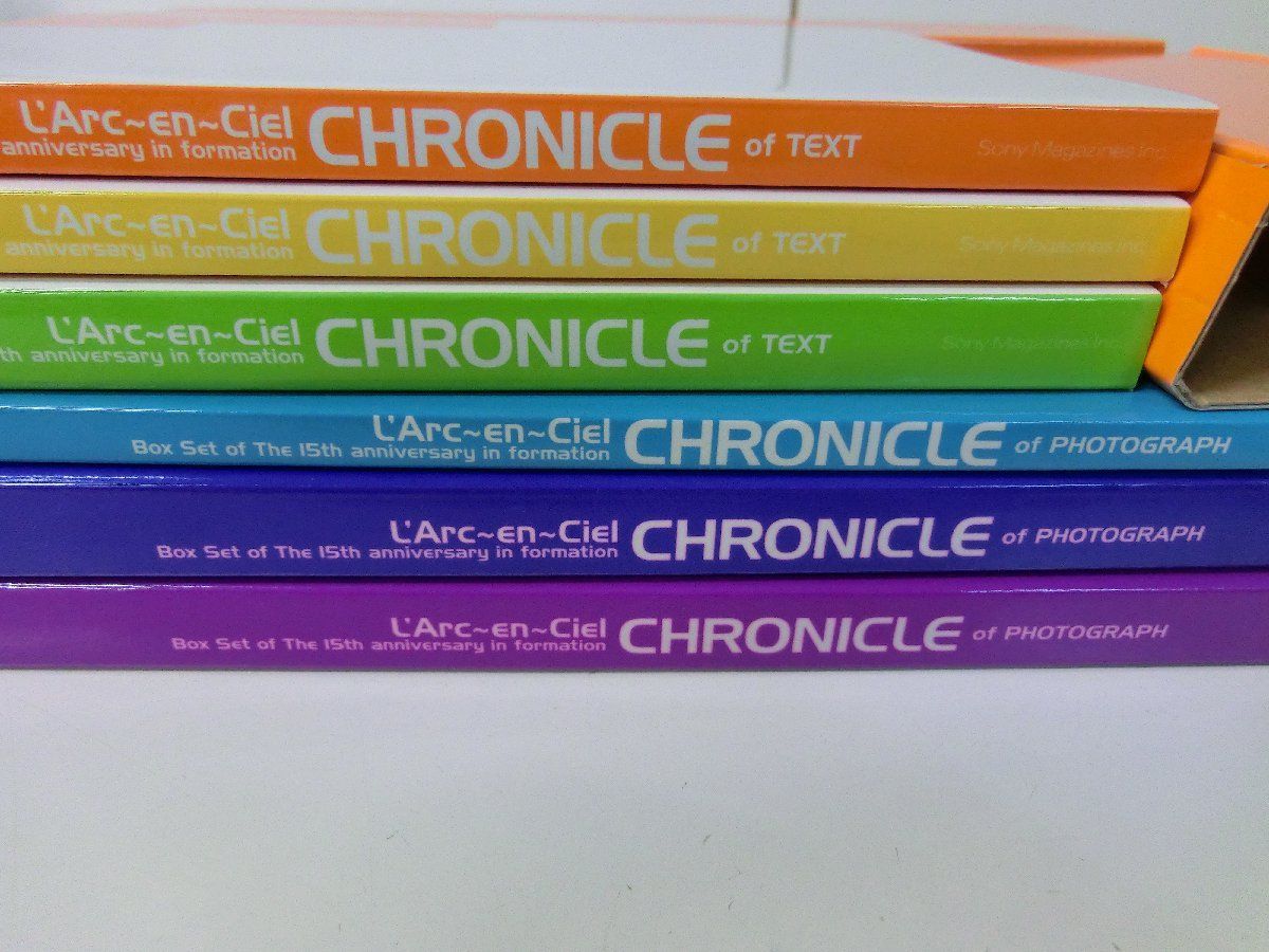 L’Arc〜en〜Ciel CHRONICLE BOX TEXT&PHOTOGRAPH_画像3