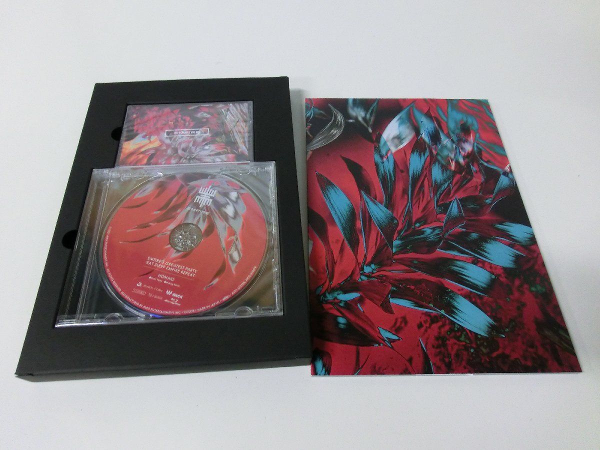 EMPiRE HON-NO / IZA!! カセットテープ+Blu-ray ※カセット・ディスク未開封_画像2