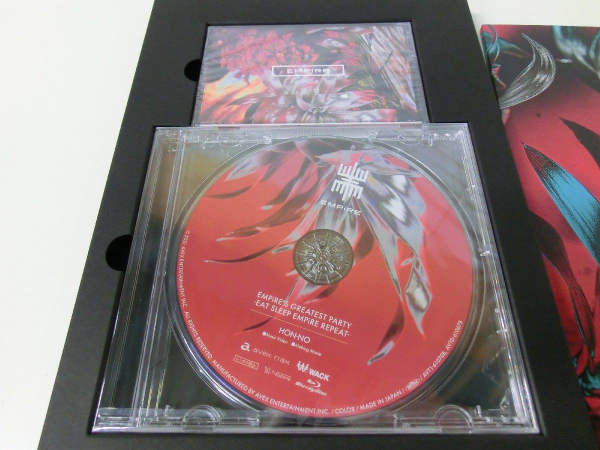 EMPiRE HON-NO / IZA!! カセットテープ+Blu-ray ※カセット・ディスク未開封_画像3