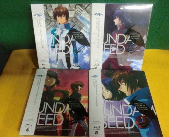 機動戦士ガンダムSEED HDリマスター Blu-ray BOX 初回限定版 全4BOXセット_画像1