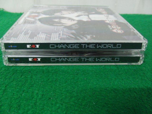 CD D.A.T／CHANGE THE WORLD(アニメイト限定盤/小野大輔,近藤孝行　帯、カード付き_画像2