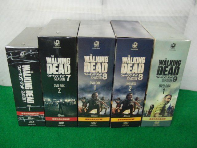 THE WALKING DEAD/ウォーキングデッド SEASON 7 Blu-ray BOX1/SEASON 7 DVDBOX2/SEASON 8 DVDBOX 1、2/SEASON 9 DVDBOX 1_画像1