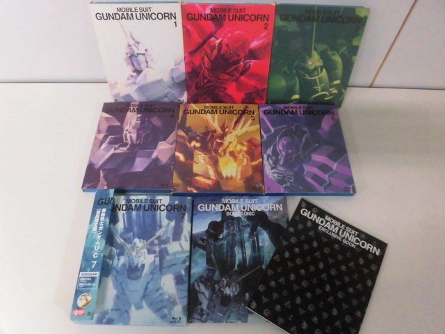 Blu-ray 機動戦士ガンダムUC 全7巻セット　7はボーナスディスク付_画像1