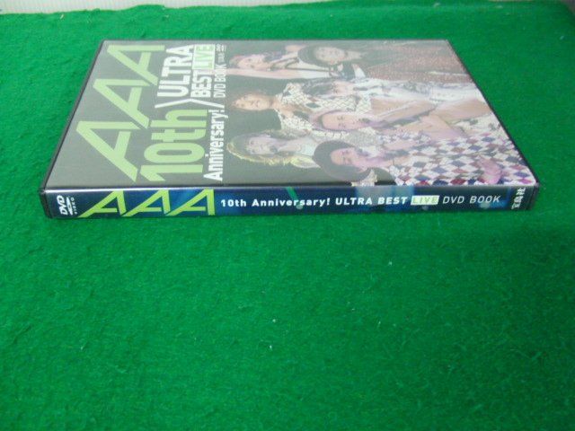 AAA 10th Anniversary ULTRA BEST LIVE DVD BOOK※DVDのみ_画像2