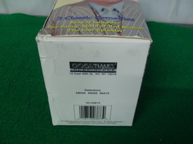 VHS Classic comedy series Red Skelton 中身VHS未開封※外側ケースに傷み、少し破れあり_画像4