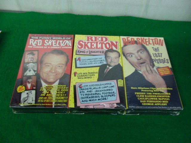 VHS Classic comedy series Red Skelton 中身VHS未開封※外側ケースに傷み、少し破れあり_画像5